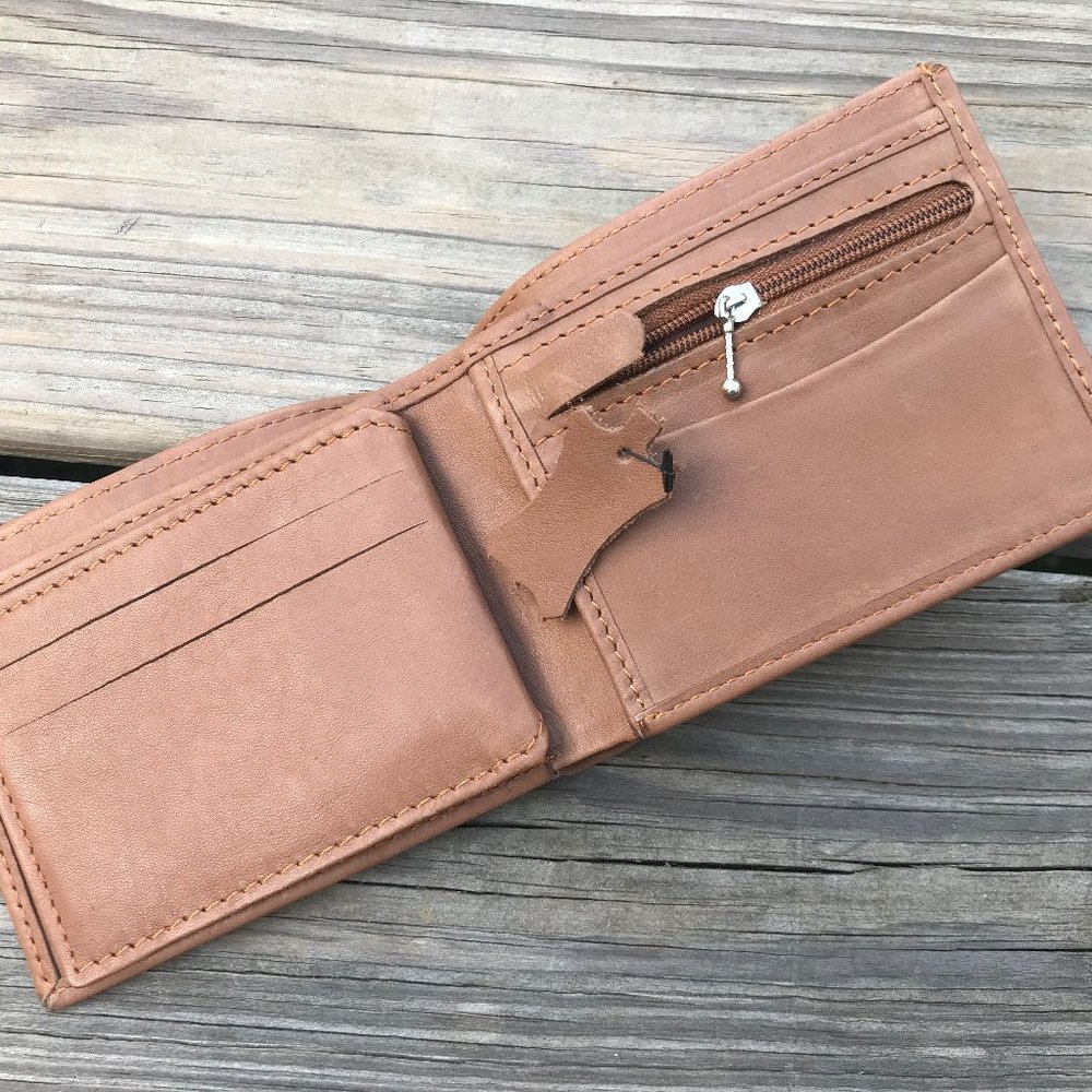 Brown Wallet Handmade Genuine Leather Card Holder